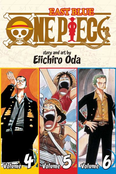 One Piece Omnibus 2: East Blue volume 4, 5 & 6