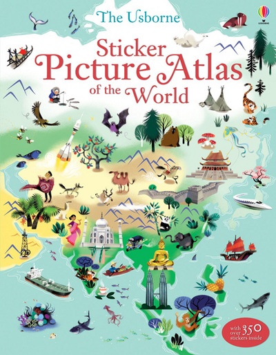 Sticker Picture Atlas Of The World