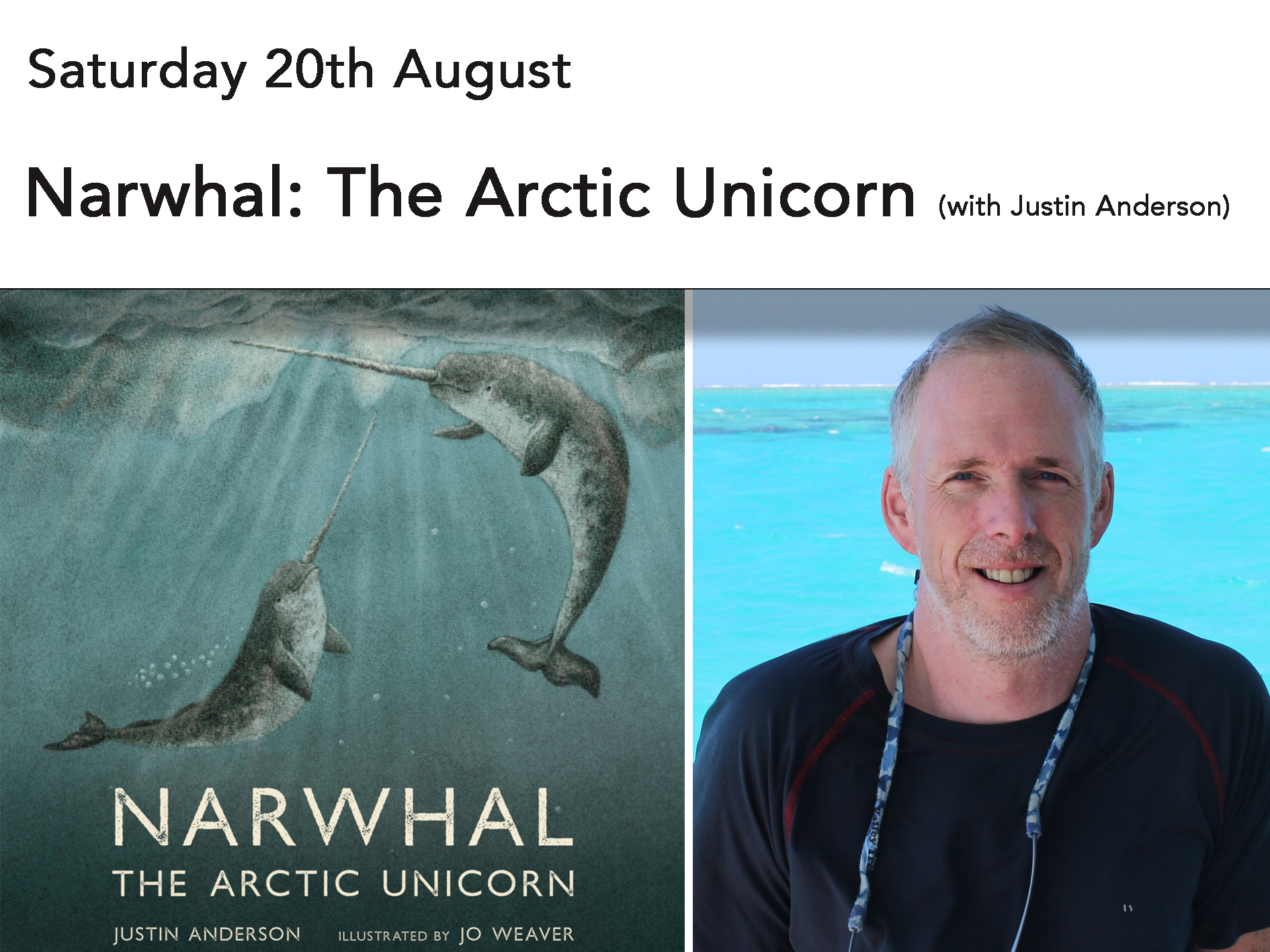 Justin Anderson: Narwhal (free event)
