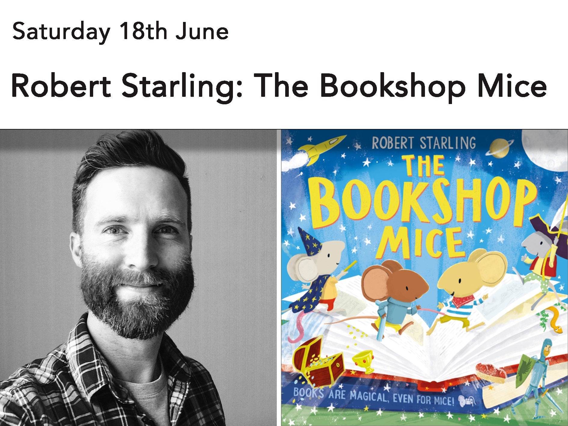 Robert Starling: The Bookshop Mice (free event)