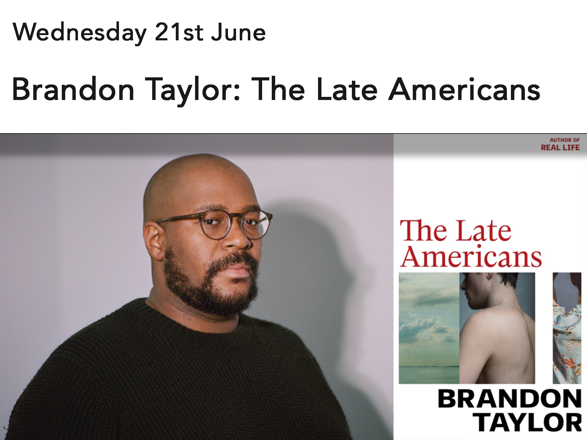 Brandon Taylor: The Late Americans