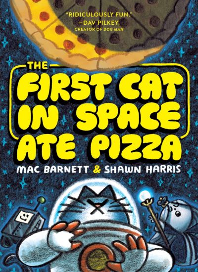 The first cat in space ate pizza