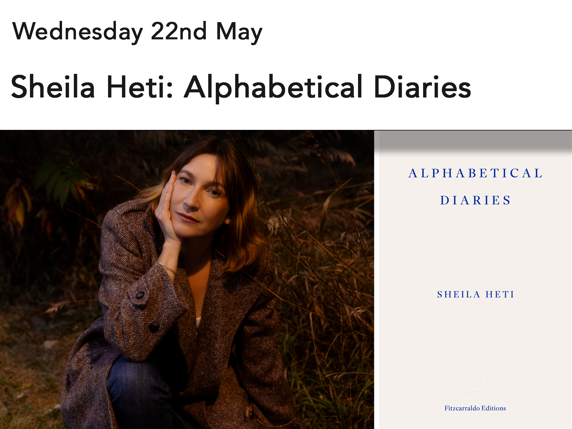 Sheila Heti: Alphabetical Diaries