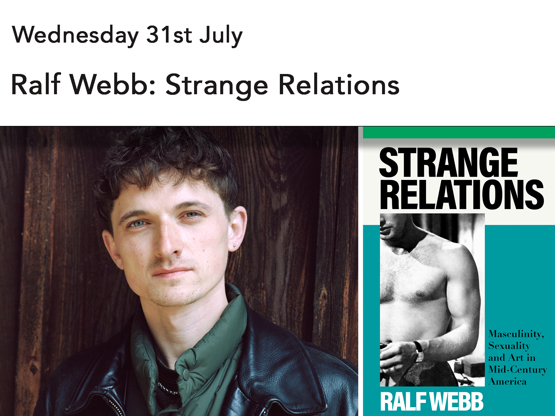 Ralf Webb: Strange Relations (LIVE Tender Buttons episode)
