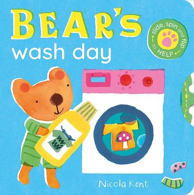Bear’s wash day
